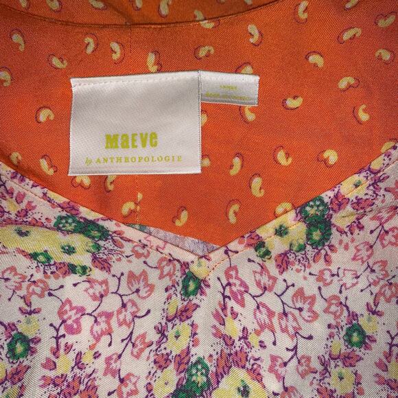 Maeve by Anthropologie Ceresco peasant top, size large - Picture 6 of 8